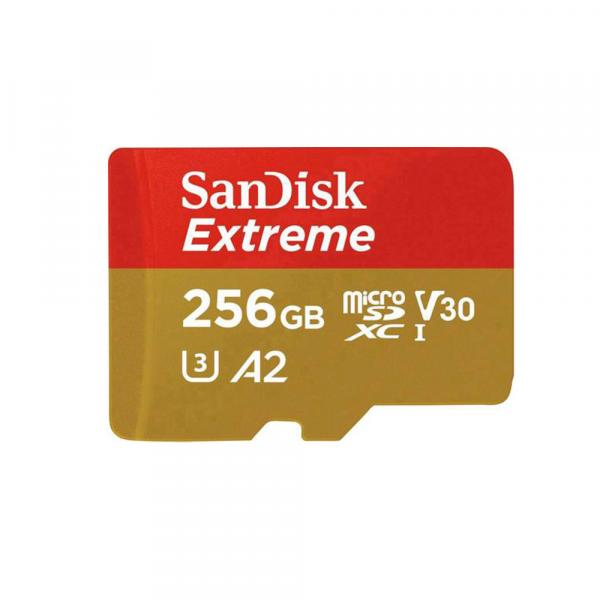 SanDisk 256GB microSDXC Extreme C10 V30 A2 160MB/s