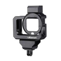 Ulanzi G8-5 Vlog Metal Cage inkl Mic Adapter-Halter für HERO8 Black