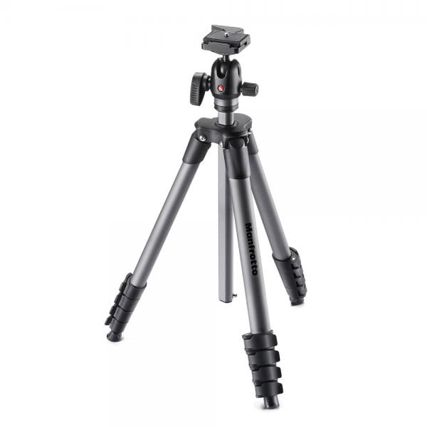 Manfrotto Compact Advanced Alu Stativ QPL mit Kugelkopf