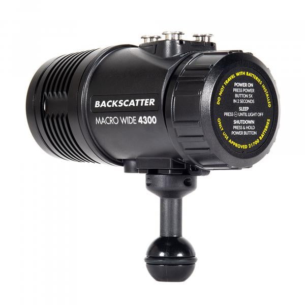 Backscatter MW-4300 Dual Underwater Video Light Bundle