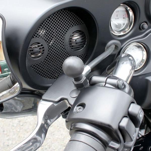 RAM Mounts Basis-Kugel für Harley Davidson Motorräder (Spiegelaufnahme) RAP-B-379-HA1U