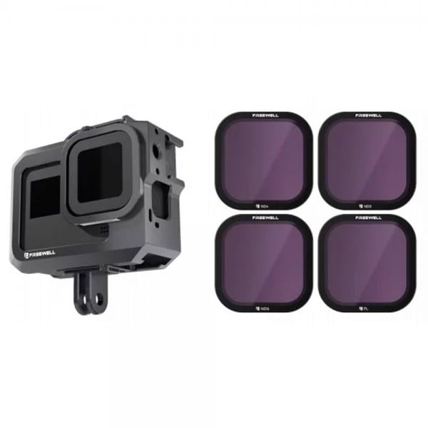 Freewell Gear Metal Protective Cage + Filter für HERO8 Black Freewell Gear Metal Protective Cage + Filter für HERO8 Black