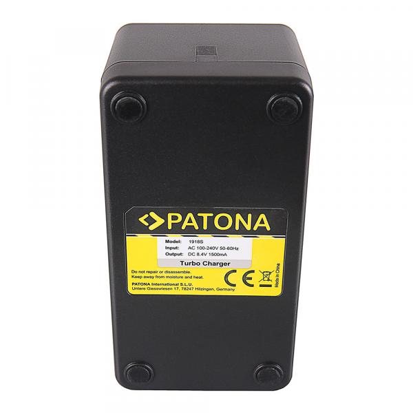 Patona Schnellladegerät für Sony NP-F550 NP-F750 NP-F960