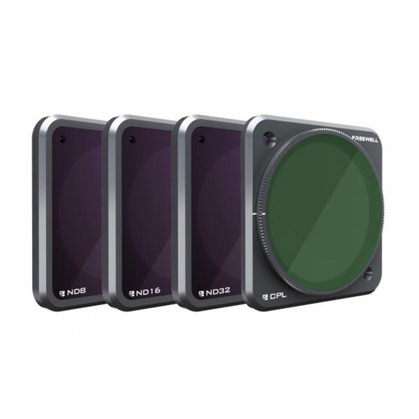 Freewell Gear Standard Day Filterset 4-Pack für DJI Action 2
